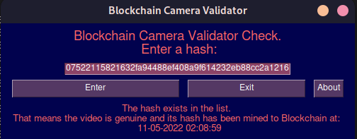 Blockchain Camera | Καταγραφή βίντεο με εγγύηση ακεραιότητας του Etherium Blockchain
