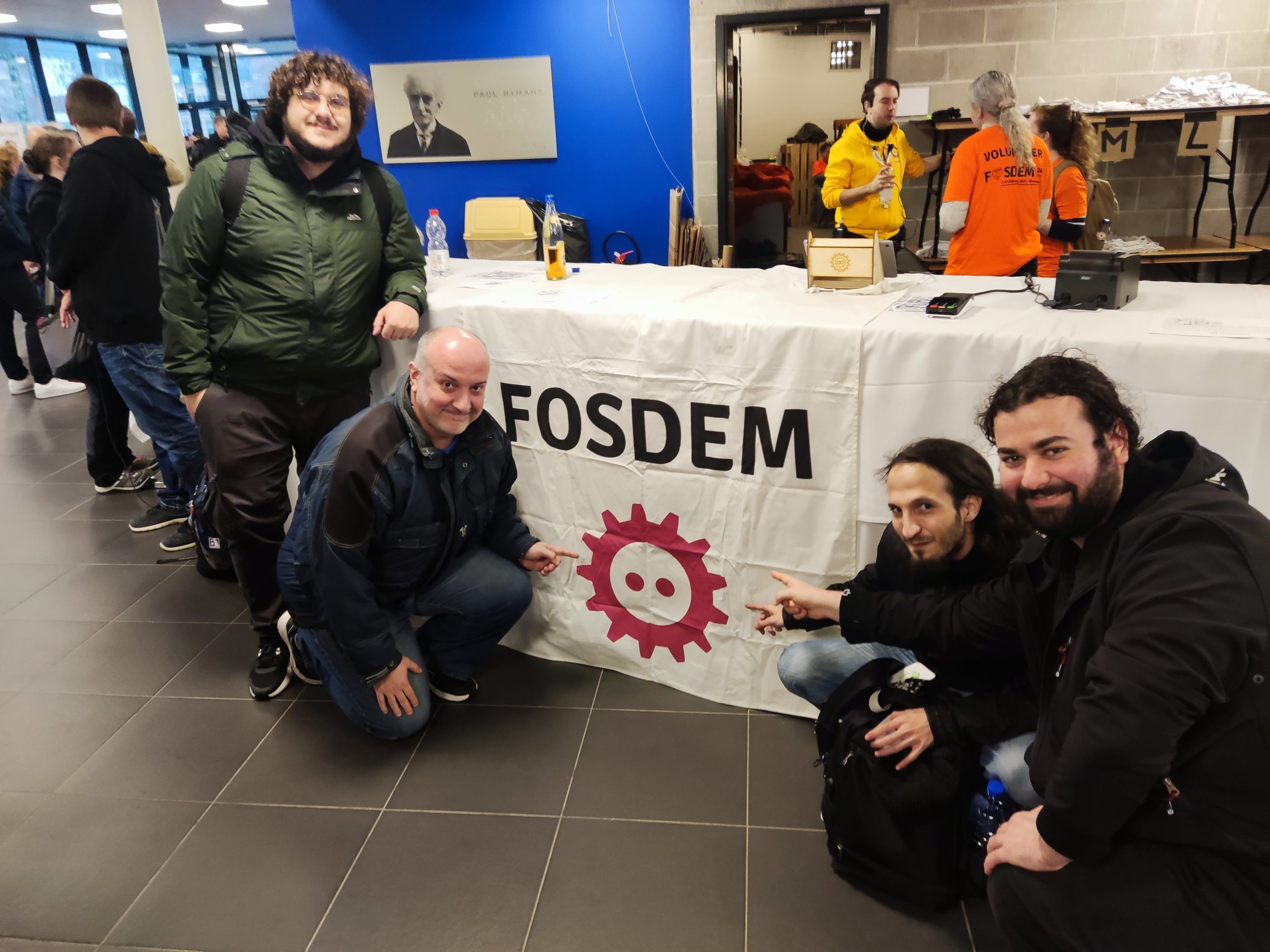 Η Ομάδα Ανοιχτού Λογισμικού στο FOSDEM 2024