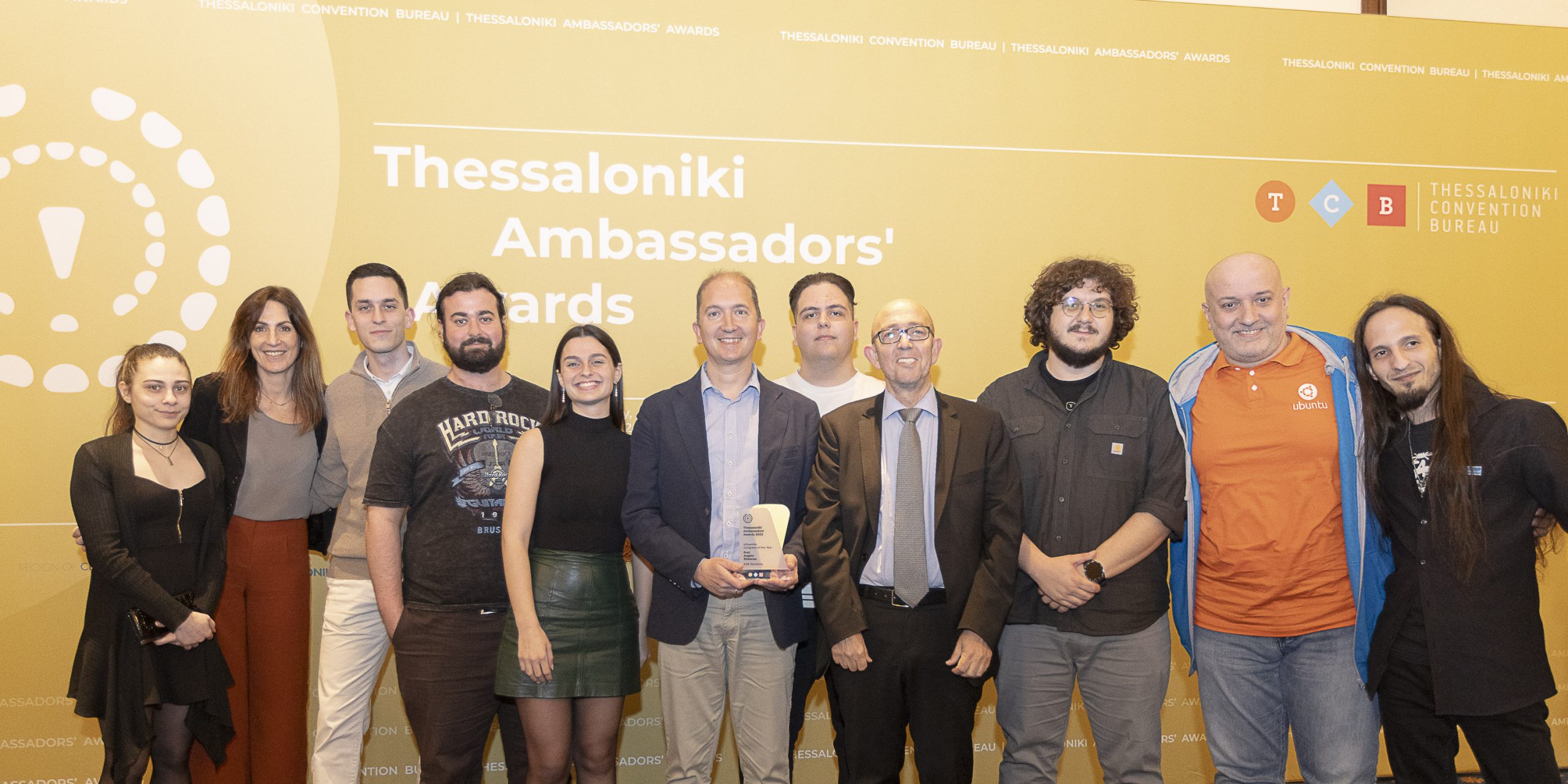 Η Κοινότητα Ανοικτού Λογισμικού του ΠΑΜΑΚ θριαμβεύει στα Thessaloniki Ambassadors’ Awards